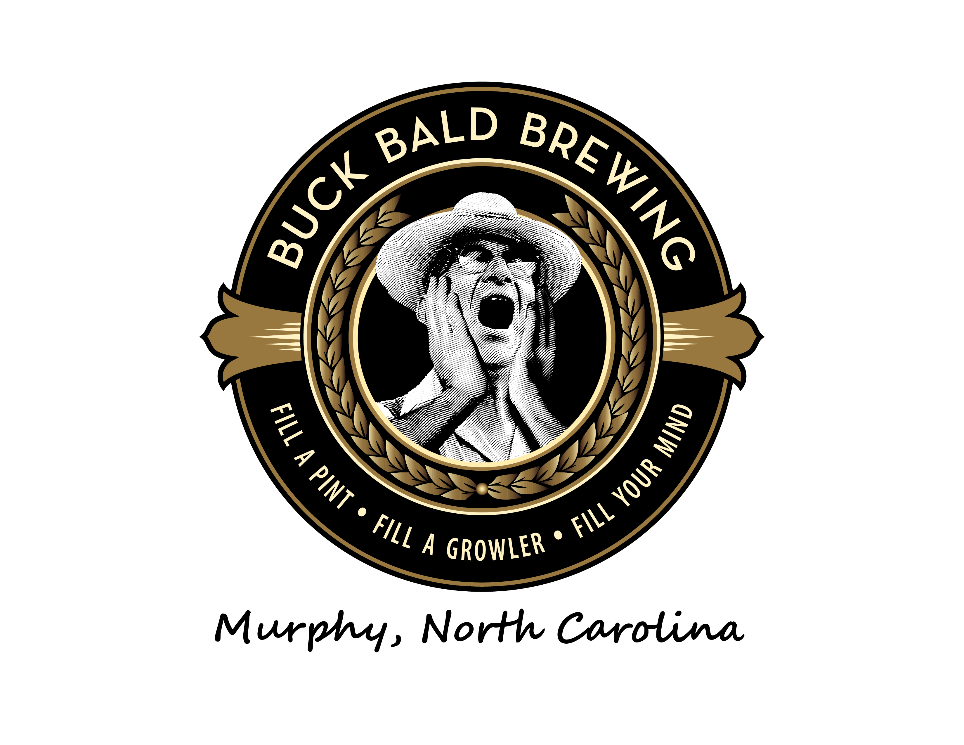 Buck Bald Brewing Logo